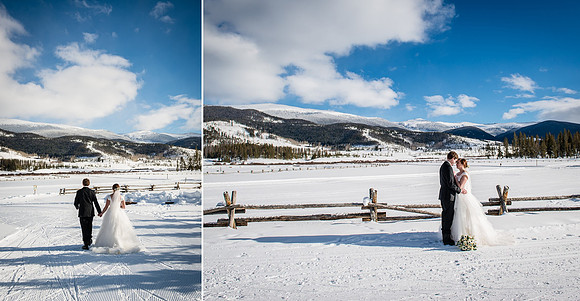 Devil's Thumb Ranch Winter Wedding