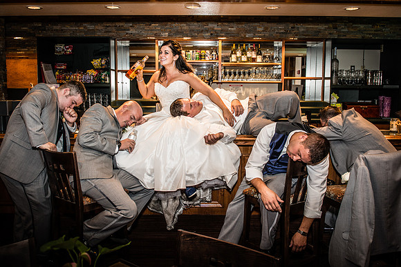 The Bar Shot | Arrowhead Wedding Photography