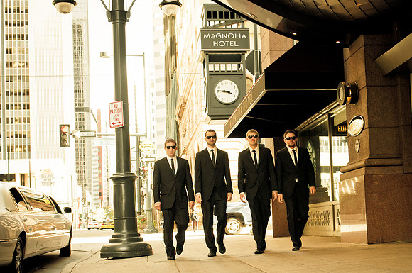 Groomsmen Magnolia Hotel